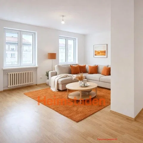 Living room; natural light, wood floor