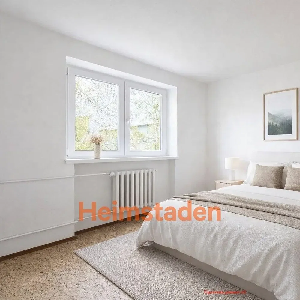 Slaapkamer; natuurlijk licht, moderne stijl
