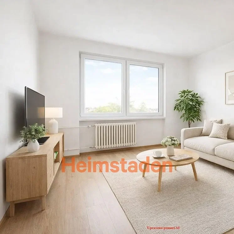 Living room; wood floor, natural light, modern style