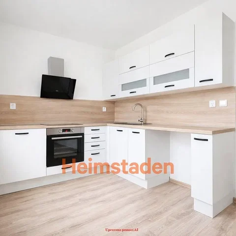 Kitchen; kitchen appliances, wood floor, renovated, natural light