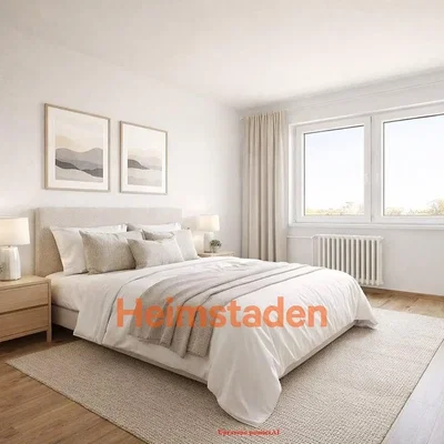 Bedroom; wood floor, natural light, modern style