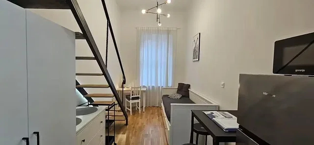 Living room; wood floor, natural light