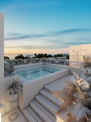 Terraço; vista, luz natural
