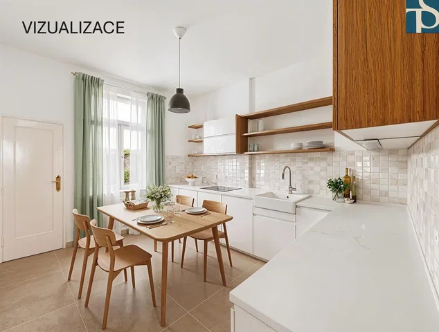 Cocina; electrodomésticos, suelo de baldosas, luz natural, estilo moderno
