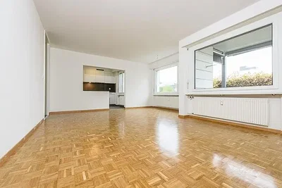 Living room; wood floor, natural light