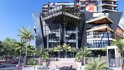 Maison et environs; vue, commercial