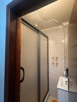 Bagno; pavimento in piastrelle, necessita ristrutturazione