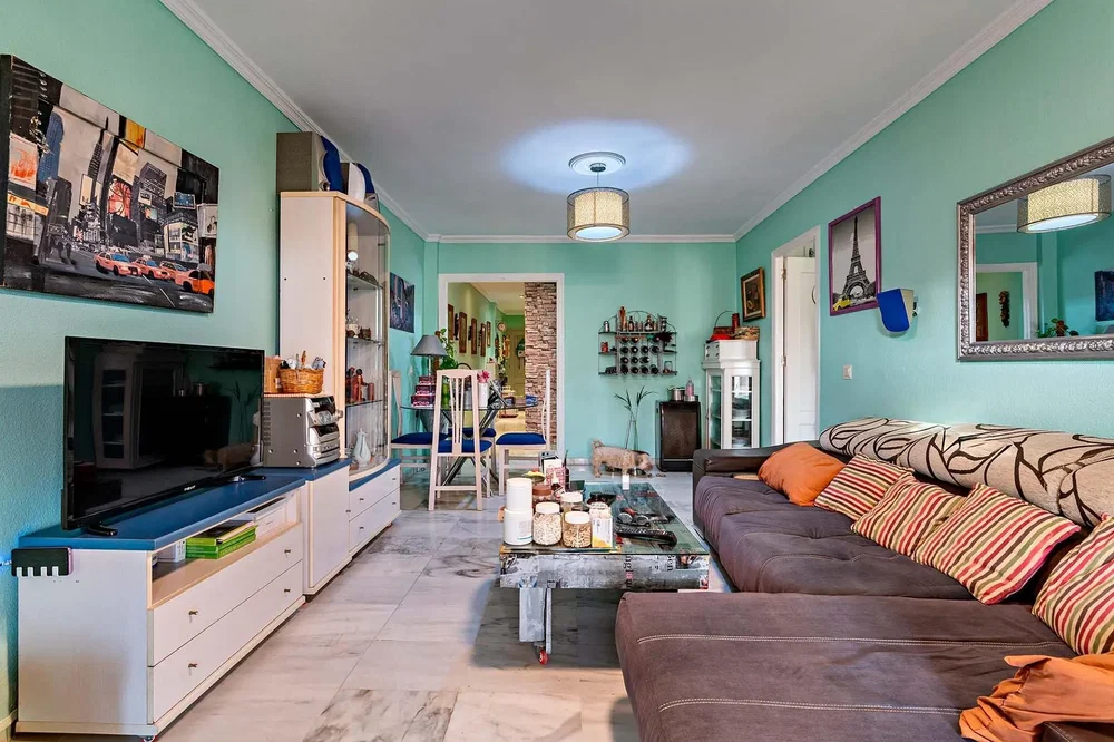 Living room; natural light, modern style