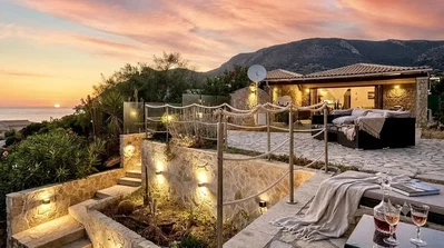 Terrasse; vue, lumière naturelle
