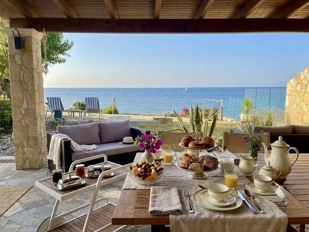 Terrasse; vue, lumière naturelle