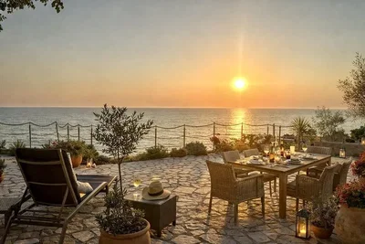 Terrasse; vue, lumière naturelle