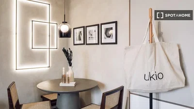 Soggiorno; stile moderno, luce naturale
