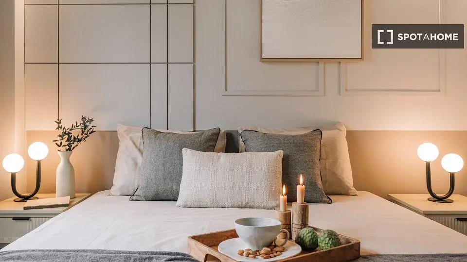 Schlafzimmer; moderner stil, tageslicht