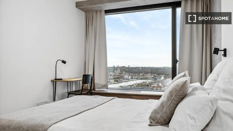 Camera da letto; vista, luce naturale