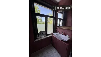 Bagno; luce naturale, vista