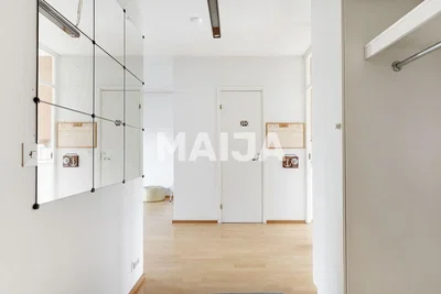 Living room; wood floor, natural light