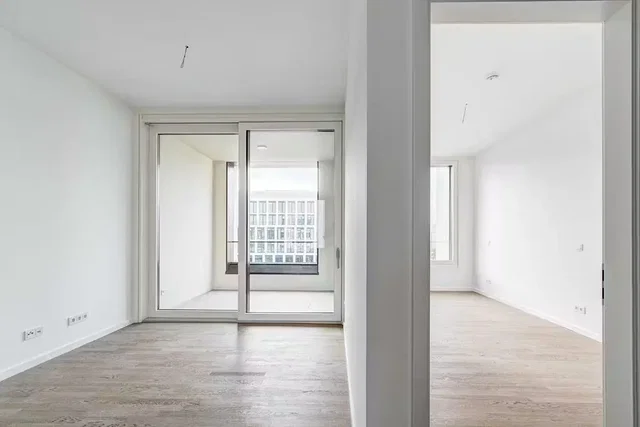Living room; wood floor, natural light