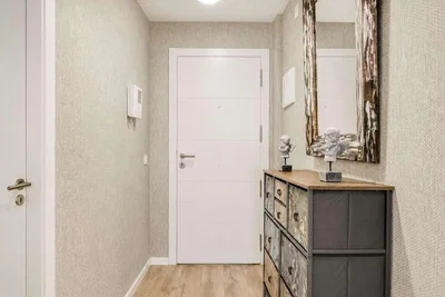 Cloakroom; wood floor, renovated, natural light