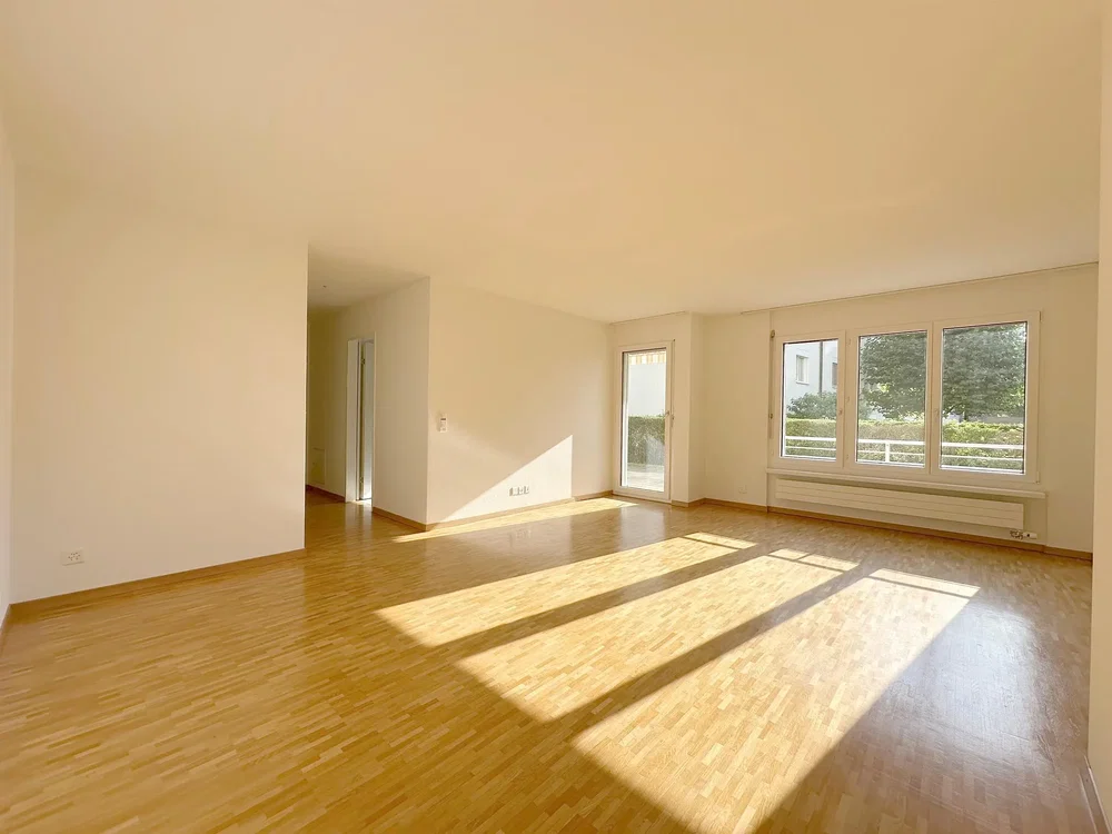 Salon; parquet, lumière naturelle