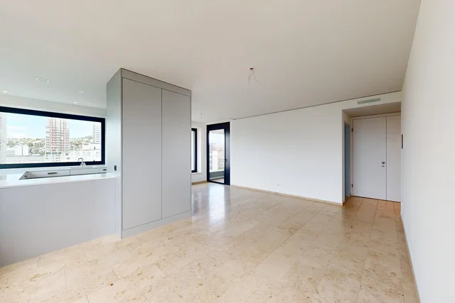 Living room; view, tile floor, natural light