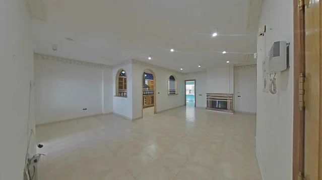 Living room; tile floor, natural light