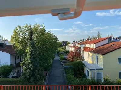 Varanda; vista, luz natural