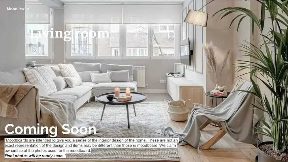 Living room; modern style, natural light, wood floor