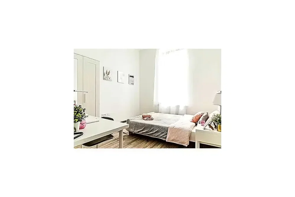 Schlafzimmer; tageslicht, moderner stil