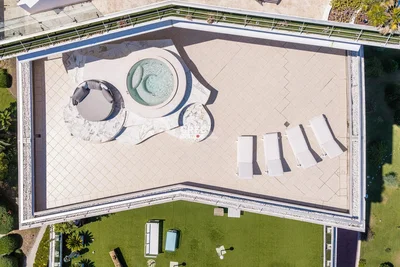 Teras; manzara, doğal ışık
