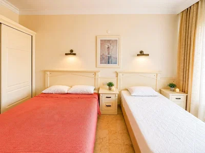 Spavaća soba; prirodno svjetlo, moderni stil