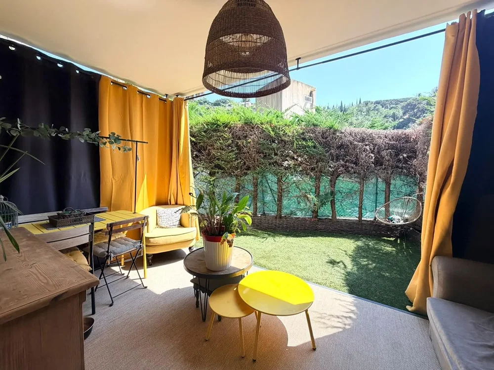 Terrace; natural light, modern style