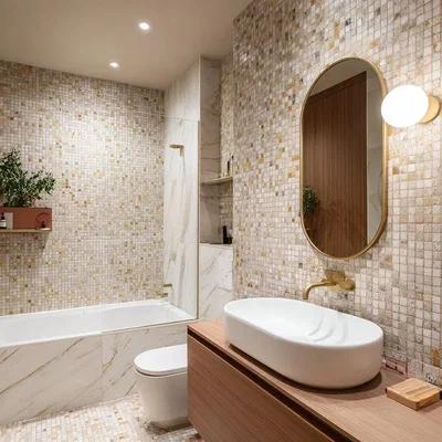Badezimmer; fliesenboden, renoviert, tageslicht
