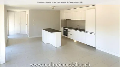Küche; küchengeräte, fliesenboden, tageslicht
