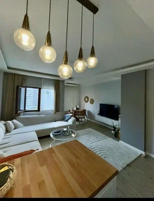 Salón; luz natural, estilo moderno