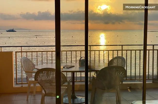 Balkon; blick, tageslicht