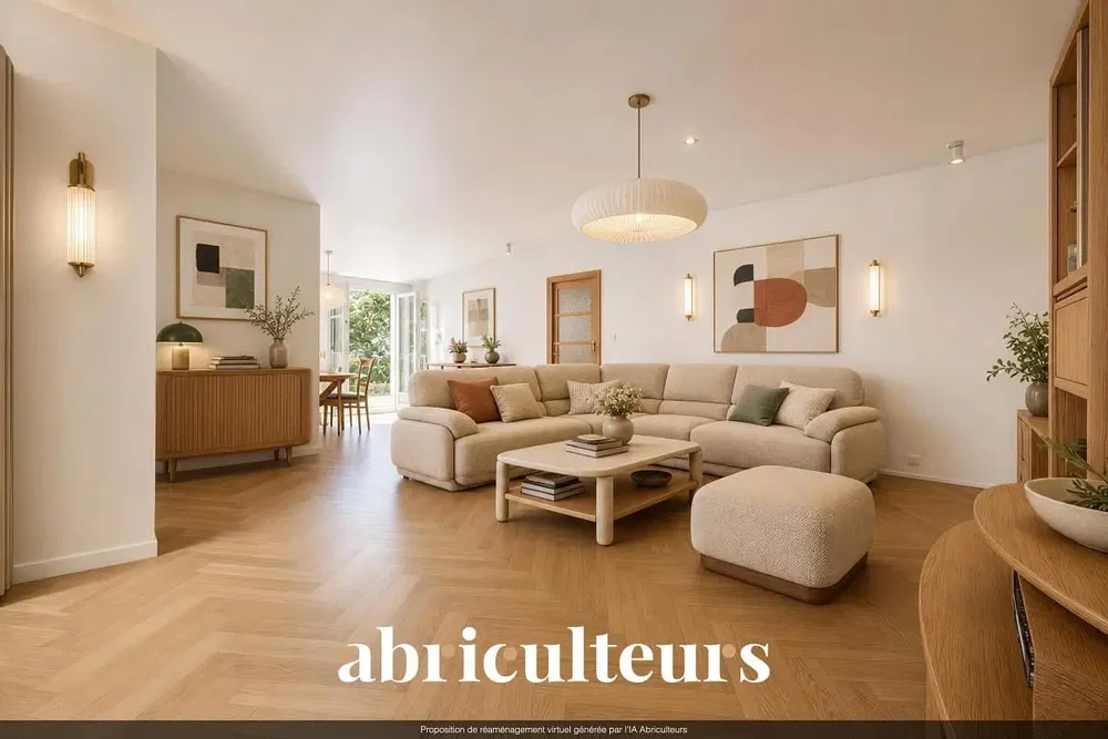 Wohnzimmer; holzboden, tageslicht, moderner stil