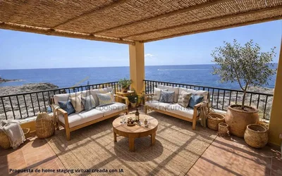 Terrace; view, natural light