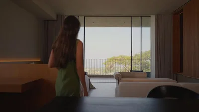 Σαλόνι; θέα, φυσικό φως