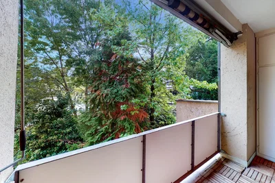 Balkon; uitzicht, natuurlijk licht