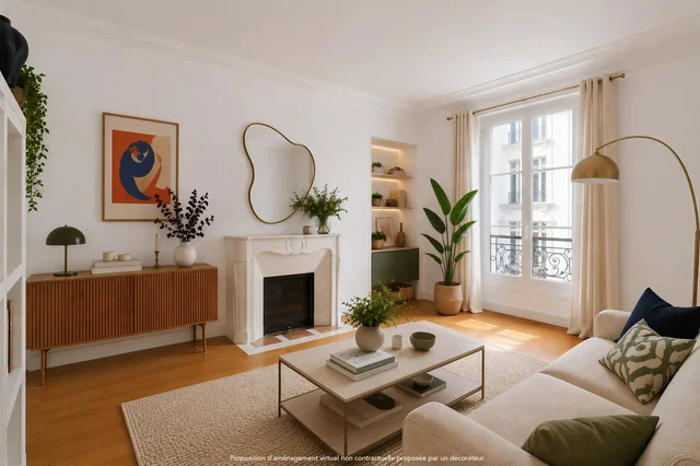 Wohnzimmer; tageslicht, holzboden, moderner stil