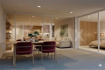 Wohnzimmer; fliesenboden, tageslicht, moderner stil