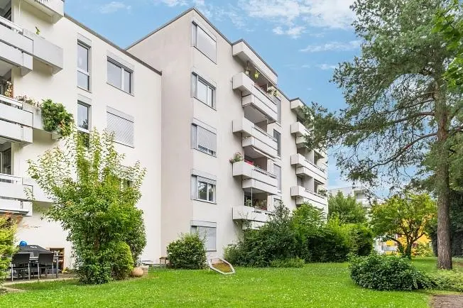 Haus und umgebung; tageslicht, blick