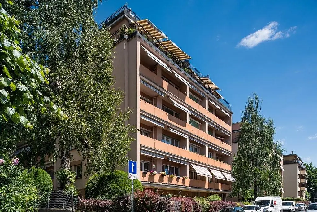 Haus und umgebung; tageslicht, blick