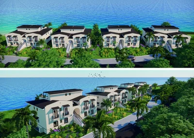 House and surroundings; view, natural light
