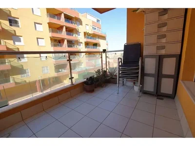 Balkon; pločice, pogled