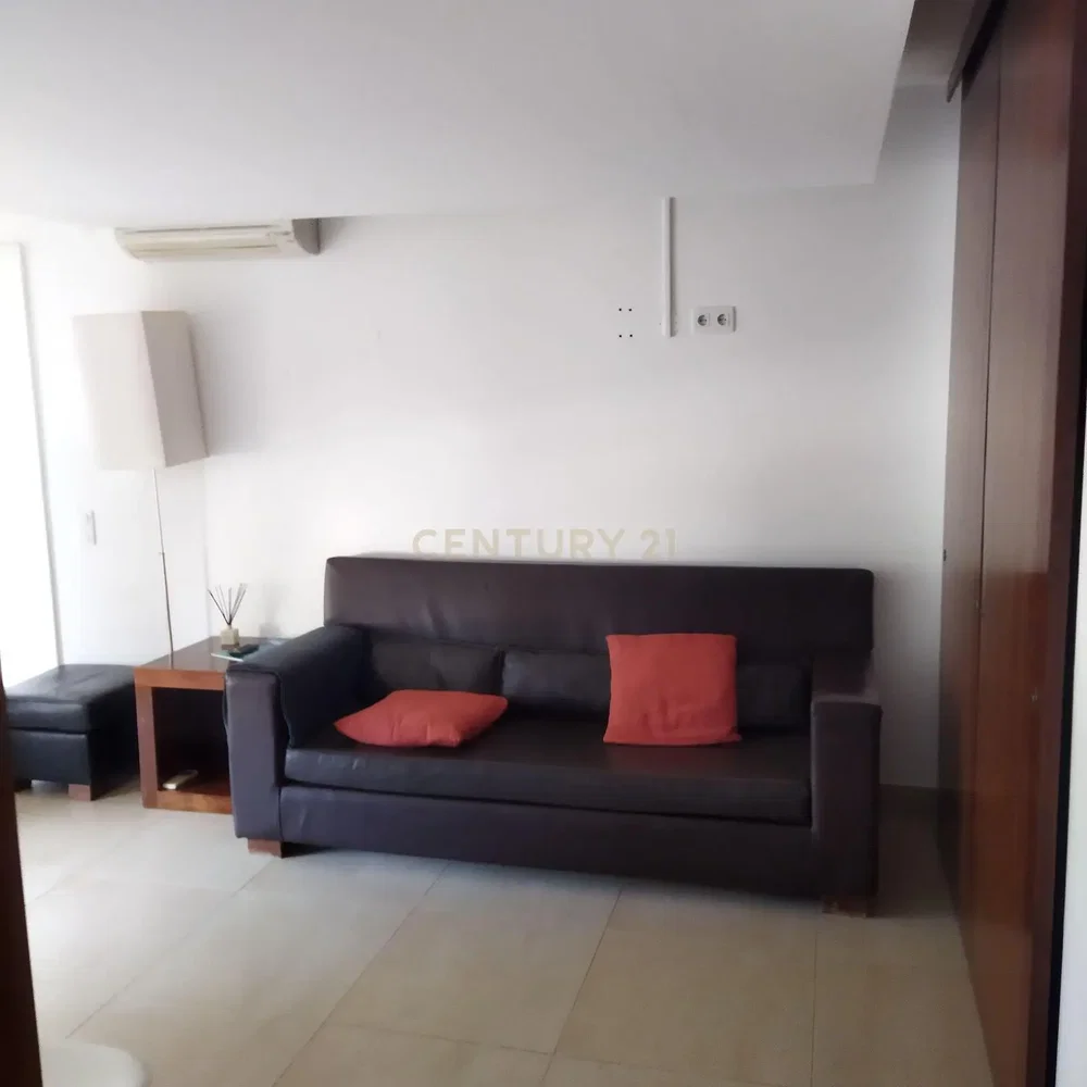 Living room; tile floor, natural light