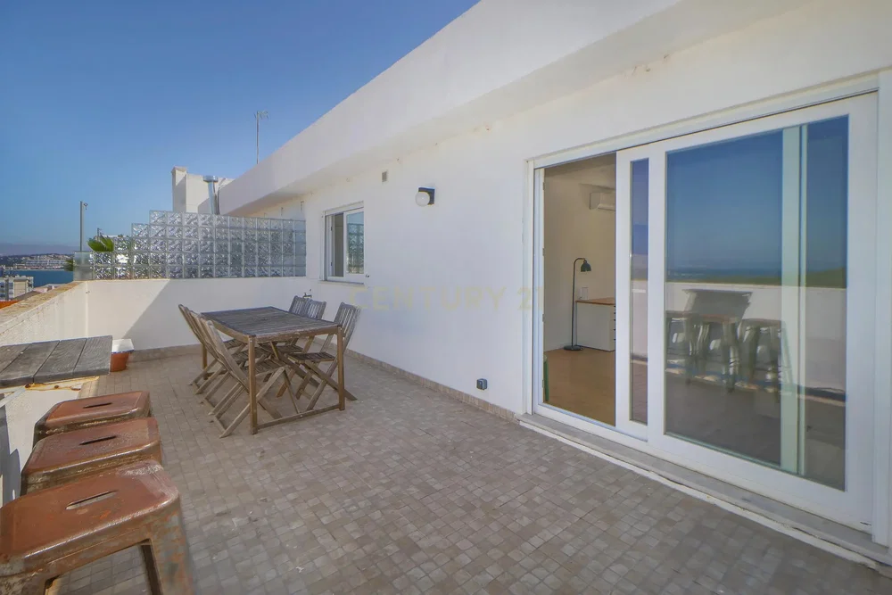 Terrazza; vista, luce naturale