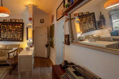 Wohnzimmer; rustikaler stil, holzboden, tageslicht