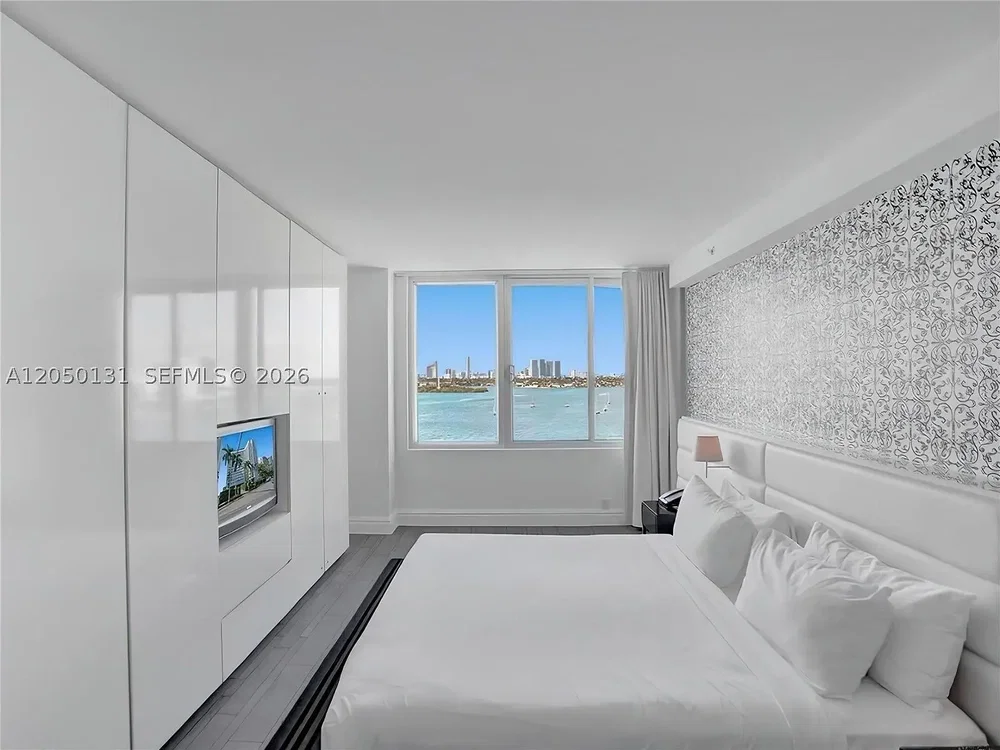 Chambre; vue, lumière naturelle, style moderne