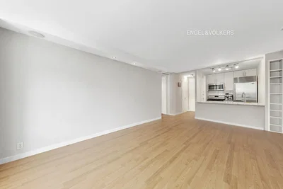 Wohnzimmer; holzboden, tageslicht, küchengeräte